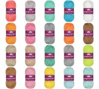 Fil Amigurumi Select JubileeYarn Acrylique b b Couleurs claires 20 cheveaux