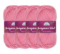 Fil Amigurumi Select JubileeYarn Acrylique poids b b 17 Pivoine 4 cheveaux