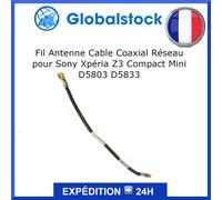 Fil Antenne Cable Coaxial Réseau pour Sony Xpéria Z3 Compact Mini D5803 D5833