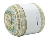 fil arc-en-ciel doux, 100g Fil de Laine tissés à la Main Multicolore au Crochet en Laine mélangée à Tricoter pelotes de laine à tricoter rouleau de fil à tricoter en coton dégradé -240m