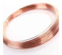Fil artisanal, fil de cuivre pur, diamètre 0.7/0.8/0.9/1Mm, longueur 5M, solide nu for l'artisanat, les bijoux, l'électricité, l'industrie(1)