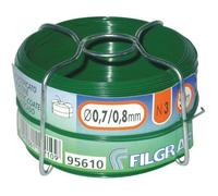 Fil attache - FILGRAF - plastifié vert - 0,7/0,8 mm x 50 m