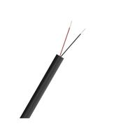 Fil Audio Électrique 10-30m, 2 Ou 3 Cœurs, Câble D'extension USB 28 26 24 22 20 18awg 12V, Flexible for Voiture Et Automobile, for Lumière Sp Akers(2 Core-Black,20M 26 AWG)