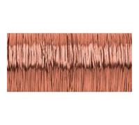 Fil bijoux à crocheter - Cuivre - Ø 0,3 mm - Bobine 50 m Bronze G