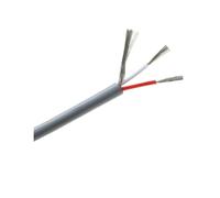 Fil blindé UL2547 2 3 4 cœurs, 10/20m, 30 28 26 24 22 20 18 16awg, câble de Signal, fils Audio de contrôle en cuivre PVC for écouteurs(30AWG Grey,20m 2 cores)