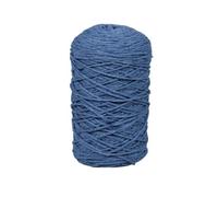 Fil Braidy Recycling, Tressé, Ø2mm, Bleu Jeans, (Pelote 250g), Pelote 250m
