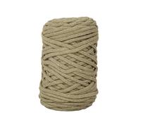 Fil Braidy Recycling, Tressé, Ø4mm, Roseau, (Pelote 250g), Pelote 65m