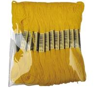 Fil Broderie 24PCs Embroidery Hand Sewing Thread DIY Craft Needlework Silk Line Branch Threads Similar Thread Floss Skein Cross Stitch Thread Fil A Broder(Color 973)