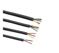 Fil, câble blindé multiconducteur, Câble de contrôle signal blindé multiconducteur UL2464, gaine en cuivre, 22-26 AWG, 2 à 10 conducteurs, m(4 Cores,26AWG 5 meters)