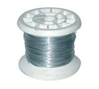 Fil carcasse - bobine bricolage - ép.0.3mm - 50 g - Zinc