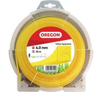 Fil carré pour débroussaillage nylon Oregon - Longueur 32 m - Diamètre 4 mm