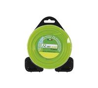 Ribimex Fil carré pour débroussailleuse PRDFB070X24CR, nylon haute densité Ø 2,4 mm, 70 m