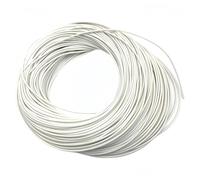 Fil chauffant électrique Câble chauffant en caoutchouc de silicone basse tension, fil blanc ultra doux for le dégivrage du réfrigérateur, 1 pièce(100M*120)