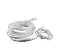 Fil Chauffant En Silicone For Dégivrage De Réfrigérateur 220 V 3/4/5/6/7 M De Longueur Élément Chauffant Électrique Fil Chauffant Antigel(200W 7x5x5000mm)