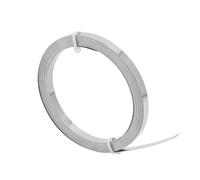 Fil chauffant plat en nichrome, Fil chauffant plat en nichrome 10 mm 5 m, épaisseurs multiples(Thickness:0.15mm)