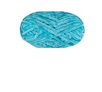 Fil Chenille 100g/ball Chenille Velvet Yarn Knitting Thick Warm Crochet Knitting Fluffy Yarns For DIY Blanket Bag Hat Scarve Clothe Gloves(Blue)