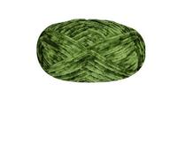 Fil Chenille 100g/ball Chenille Velvet Yarn Knitting Thick Warm Crochet Knitting Fluffy Yarns For DIY Blanket Bag Hat Scarve Clothe Gloves(Green13)