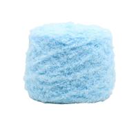 Fil Chenille 1Pc 100g Velvet Chenille Yarn For Hand Knitting Super Soft Crochet Yarn DIY Line Blanket Sweater Bag Shoes Toy 3 Strand Threads(Grey)