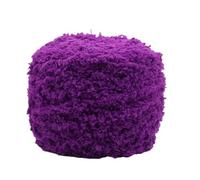 Fil Chenille 1Pc 100g Velvet Chenille Yarn For Hand Knitting Super Soft Crochet Yarn DIY Line Blanket Sweater Bag Shoes Toy 3 Strand Threads(Color8)