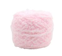 Fil Chenille 1Pc 100g Velvet Chenille Yarn For Hand Knitting Super Soft Crochet Yarn DIY Line Blanket Sweater Bag Shoes Toy 3 Strand Threads(Color1)