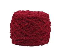 Fil Chenille 1Pc 100g Velvet Chenille Yarn For Hand Knitting Super Soft Crochet Yarn DIY Line Blanket Sweater Bag Shoes Toy 3 Strand Threads(Color10)