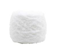 Fil Chenille 1Pc 100g Velvet Chenille Yarn For Hand Knitting Super Soft Crochet Yarn DIY Line Blanket Sweater Bag Shoes Toy 3 Strand Threads(Mint)