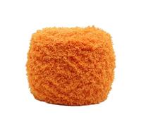 Fil Chenille 1Pc 100g Velvet Chenille Yarn For Hand Knitting Super Soft Crochet Yarn DIY Line Blanket Sweater Bag Shoes Toy 3 Strand Threads(Black)