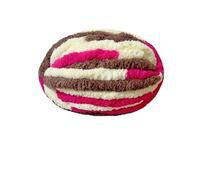 Fil Chenille 1Pc 250g Chunky Yarns For Knitting And Crochet Blanket Cushion Multicolor Chenille Thick Line Soft Warm Crochet Yarn Scarf Line(Honey-coffee)