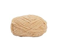 Fil Chenille 1Pc 40g Chenille Yarn For Knitting Thin Velvet Crochet Yarn Hand Knit Thread For Sweater Blanket Scarf Crochet Dolls Shoes Lines(DEEP BLUE)