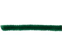 Creotime fil chenille 50 pièces 30 cm 30 cm 6 mm vert foncé Vert foncé