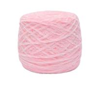 Fil Chenille 240g Chunky Chenille Yarn Ball For Hand Knitting Dolls Scarf Sweater Slippers Diy Golden Velour Crochet Thread Glossy Soft Warm(Light pink 03)