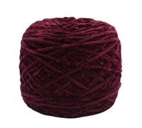 Fil Chenille 240g Chunky Chenille Yarn Ball For Hand Knitting Dolls Scarf Sweater Slippers Diy Golden Velour Crochet Thread Glossy Soft Warm(Fuchsia 36)