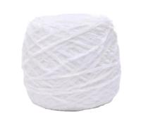 Fil Chenille 240g Chunky Chenille Yarn Ball For Hand Knitting Dolls Scarf Sweater Slippers Diy Golden Velour Crochet Thread Glossy Soft Warm(White 01)