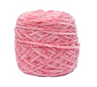 Fil Chenille 240g Chunky Chenille Yarn Ball For Hand Knitting Dolls Scarf Sweater Slippers Diy Golden Velour Crochet Thread Glossy Soft Warm(Meat pink 06)