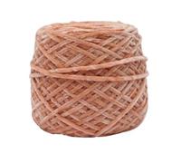 Fil Chenille 240g Chunky Chenille Yarn Ball For Hand Knitting Dolls Scarf Sweater Slippers Diy Golden Velour Crochet Thread Glossy Soft Warm(Khaki 07)