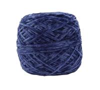 Fil Chenille 240g Chunky Chenille Yarn Ball For Hand Knitting Dolls Scarf Sweater Slippers Diy Golden Velour Crochet Thread Glossy Soft Warm(Blue grey 26)