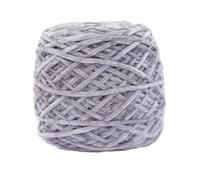 Fil Chenille 240g/pcs Chunky Chenille Yarn For Hand Knitting Shoes Hats Pillowcases Scarf Plain Crochet Glossy Puffy Warm Comfortable Winter(24 light white gray)