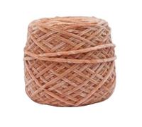 Fil Chenille 240g/pcs Chunky Chenille Yarn For Hand Knitting Shoes Hats Pillowcases Scarf Plain Crochet Glossy Puffy Warm Comfortable Winter(Khaki)