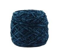 Fil Chenille 240g/pcs Chunky Chenille Yarn For Hand Knitting Shoes Hats Pillowcases Scarf Plain Crochet Glossy Puffy Warm Comfortable Winter(19 Blue and Green)