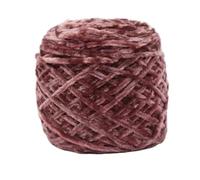 Fil Chenille 240g/pcs Chunky Chenille Yarn For Hand Knitting Shoes Hats Pillowcases Scarf Plain Crochet Glossy Puffy Warm Comfortable Winter(18 Brown Coffee)