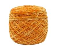 Fil Chenille 240g/pcs Chunky Chenille Yarn For Hand Knitting Shoes Hats Pillowcases Scarf Plain Crochet Glossy Puffy Warm Comfortable Winter(12 ginger yellow)