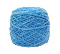 Fil Chenille 240g/pcs Chunky Chenille Yarn For Hand Knitting Shoes Hats Pillowcases Scarf Plain Crochet Glossy Puffy Warm Comfortable Winter(10 Lake Blue)