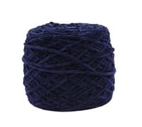 Fil Chenille 240g/pcs Chunky Chenille Yarn For Hand Knitting Shoes Hats Pillowcases Scarf Plain Crochet Glossy Puffy Warm Comfortable Winter(16 old blue)