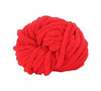 Fil chenille - 25 m - Velours doux - Fournitures de tissage et de tricot pour décoration d'intérieur - Jeté de coussin, panier, chapeau, lit pour animaux domestiques, vêtements de bébé, couvertures