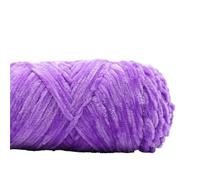 Fil chenille à grosse maille Fil Chenille en velours brillant, matériel de couture tissé for écharpe/pull/poupée, 100g, 180m, DIY(Color30)
