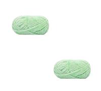 Fil chenille à grosse maille Fil de velours Chenille 100g, boule épaisse en peluche, laine à tricoter for bricolage, pull, écharpe, couverture, projets Crochet(2pcs 33)
