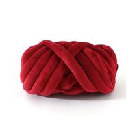 Fil chenille à grosses mailles 1 kg de laine épaisse en velours for tricot à la main, idéale for confection couvertures et tapis doux moelleux(Color 15)