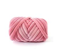 Fil chenille à grosses mailles 1 kg de laine épaisse en velours for tricot à la main, idéale for confection couvertures et tapis doux moelleux(Color 4)