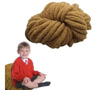 Fil chenille pour crochet - Grande couverture épaisse - Confortable et doux - Fournitures de fabrication de tapis, peignoirs, lits pour animaux domestiques, décoration d'intérieur, gants, casquettes