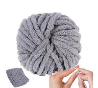 Fil chenille pour crochet, grosse laine pour crochet, tricot épais, doux, fournitures de pour chaussettes, gants, chaussures